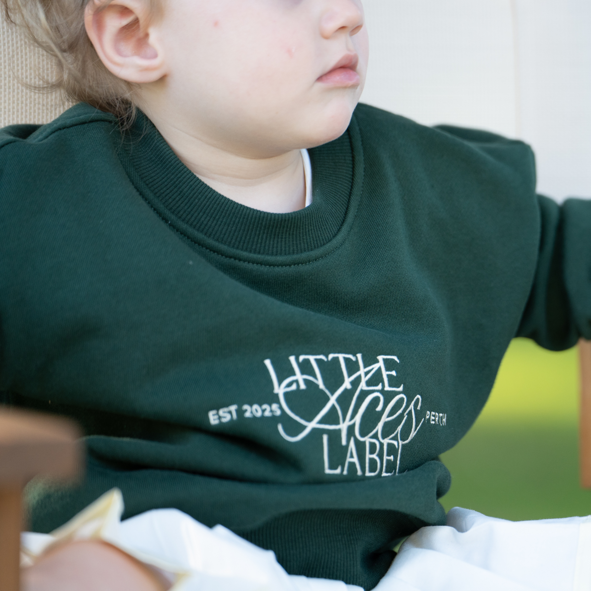Varsity Crewneck - Heritage Green