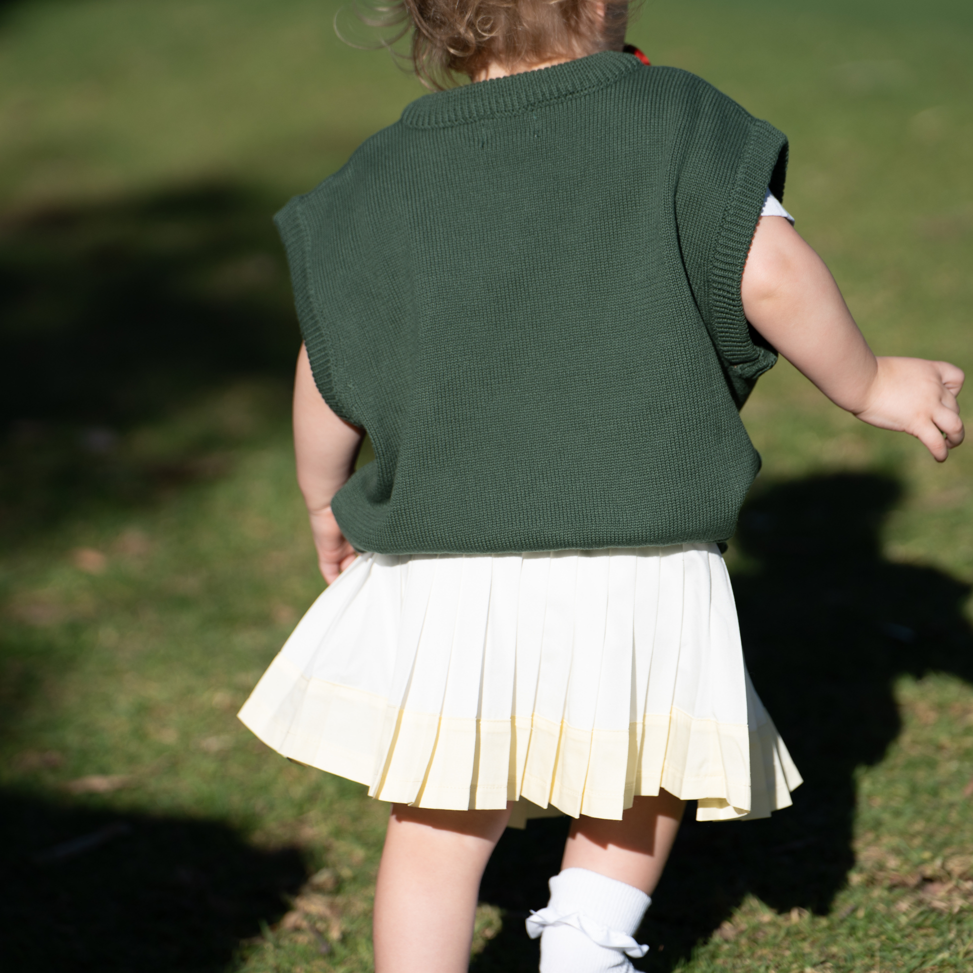 Club Knit Vest - Heritage Green