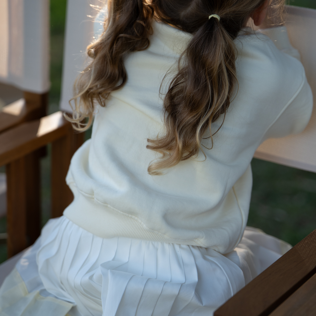 Heritage Quarter Zip - Buttercream