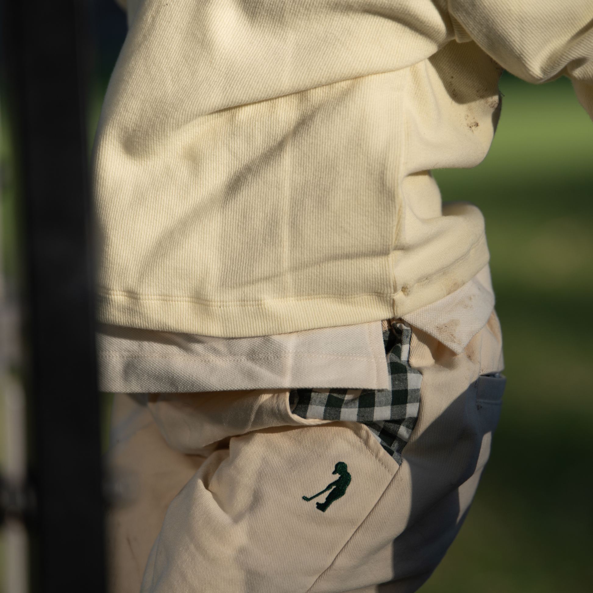 Weekend Gingham Pants - Heritage Green